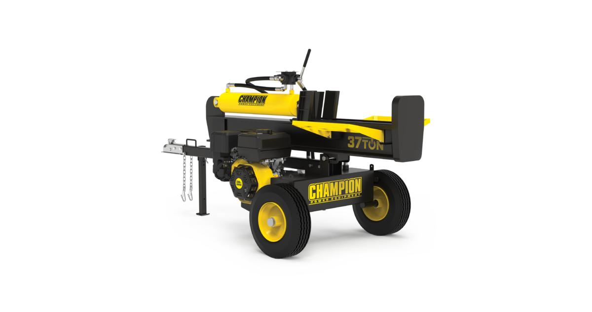 37-Ton Log Splitter - Champion Power Equipment