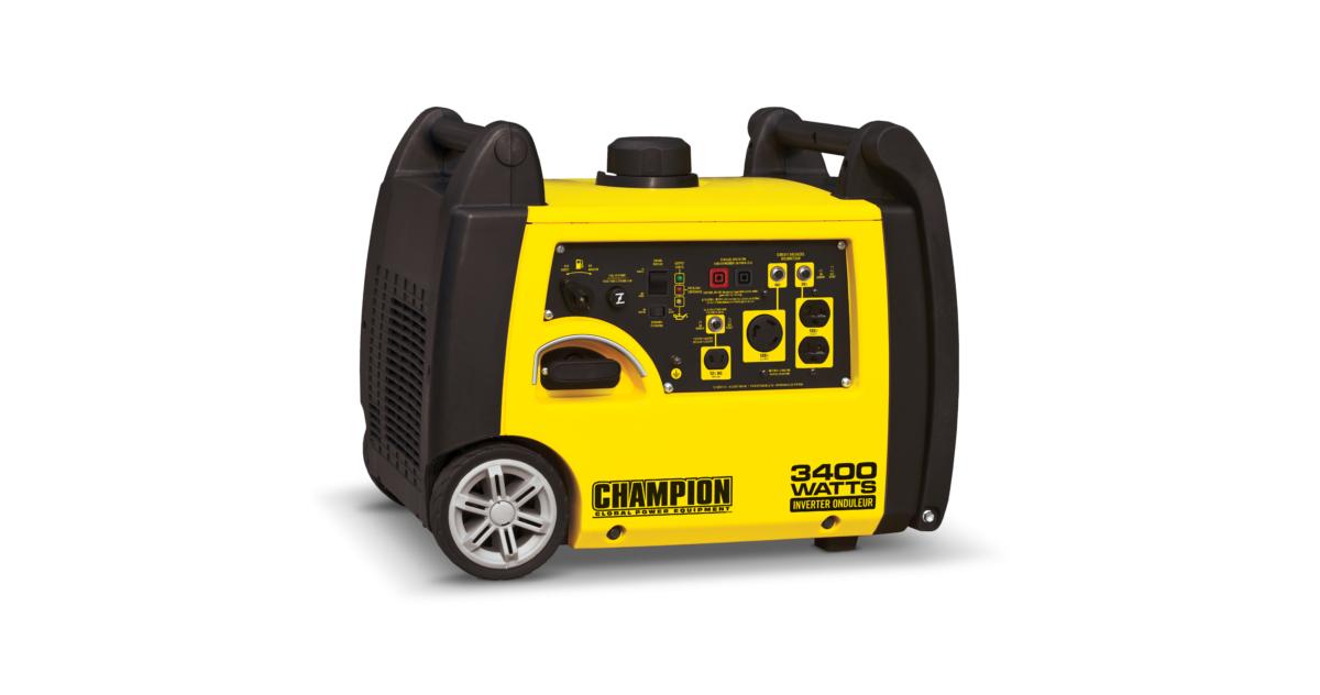 Champion 3400-watt RV Ready portable inverter generator