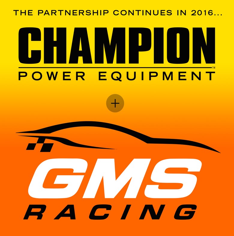 Champion Power Equipment Continues Partnership With GMS Racing