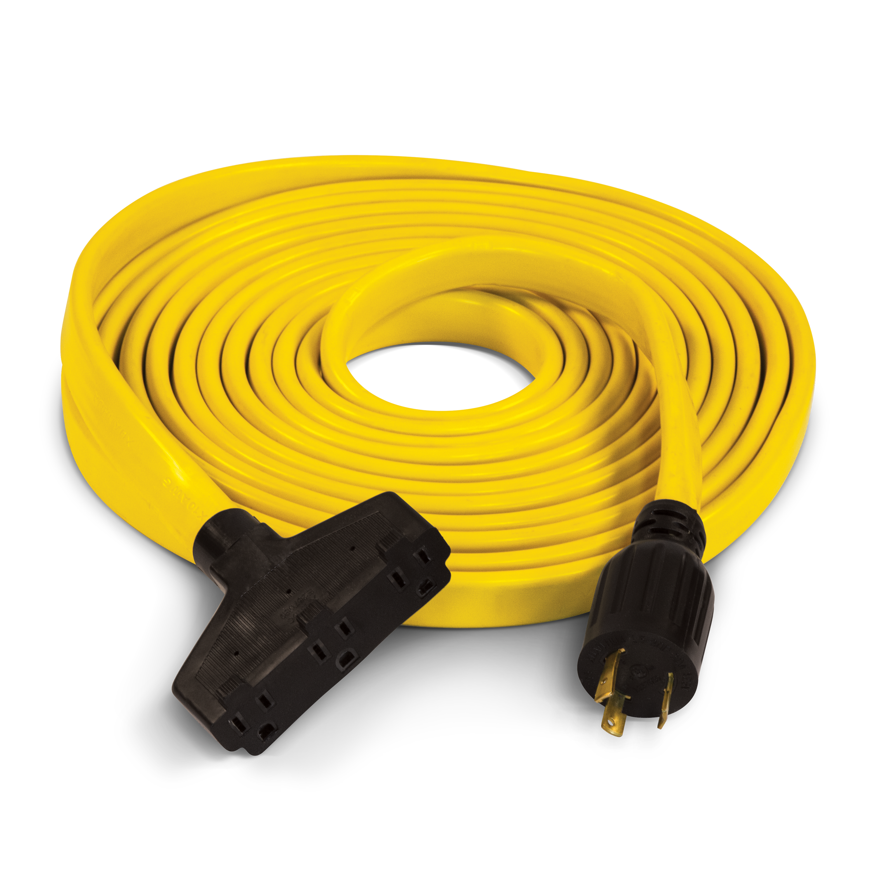 25 ft. 30A 125V Flat Generator Extension Cord - 100436 - Champion