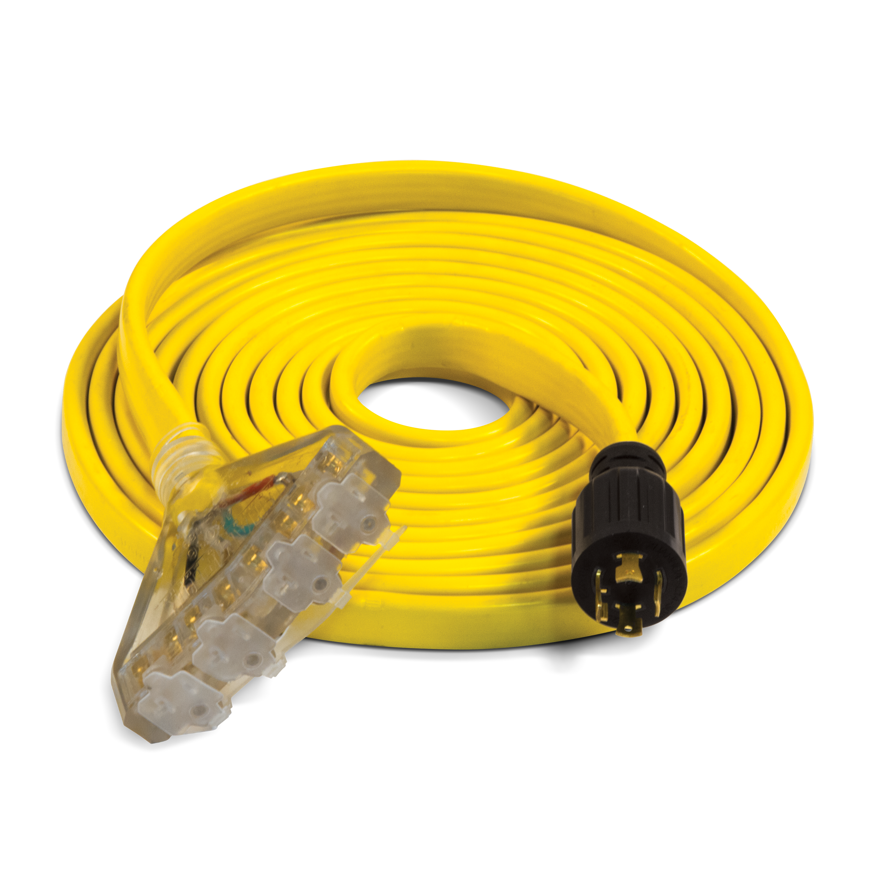 20 ft. 30A 125/250V Flat Generator Extension Cord - 100453