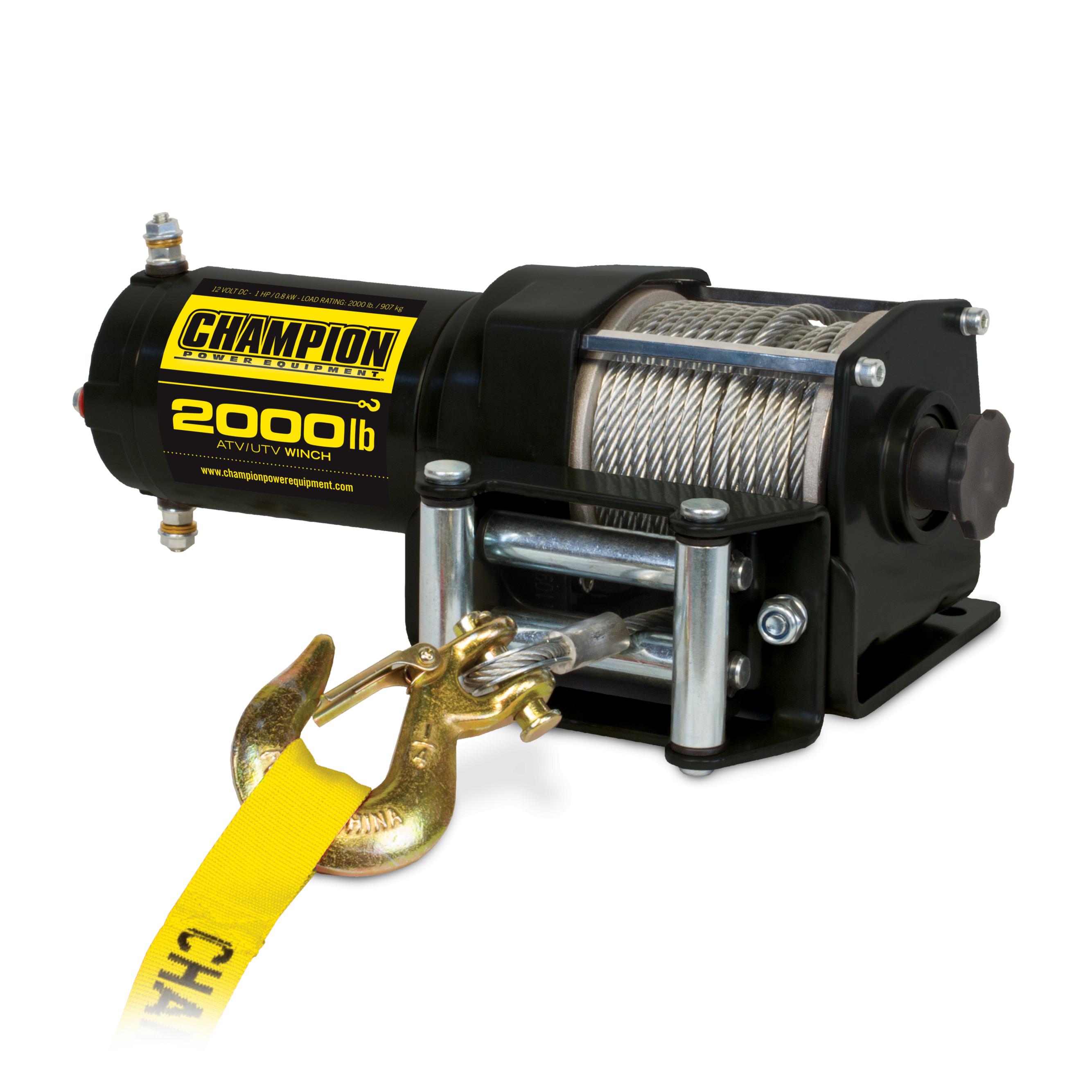 2000lb. Winch Kit Champion Power Equipment