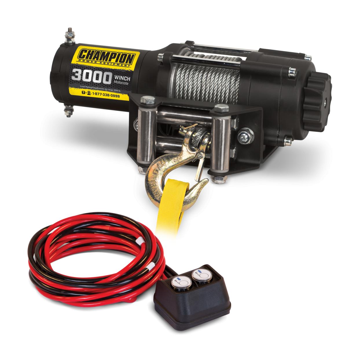 3000lb. Winch Kit Champion Power Equipment