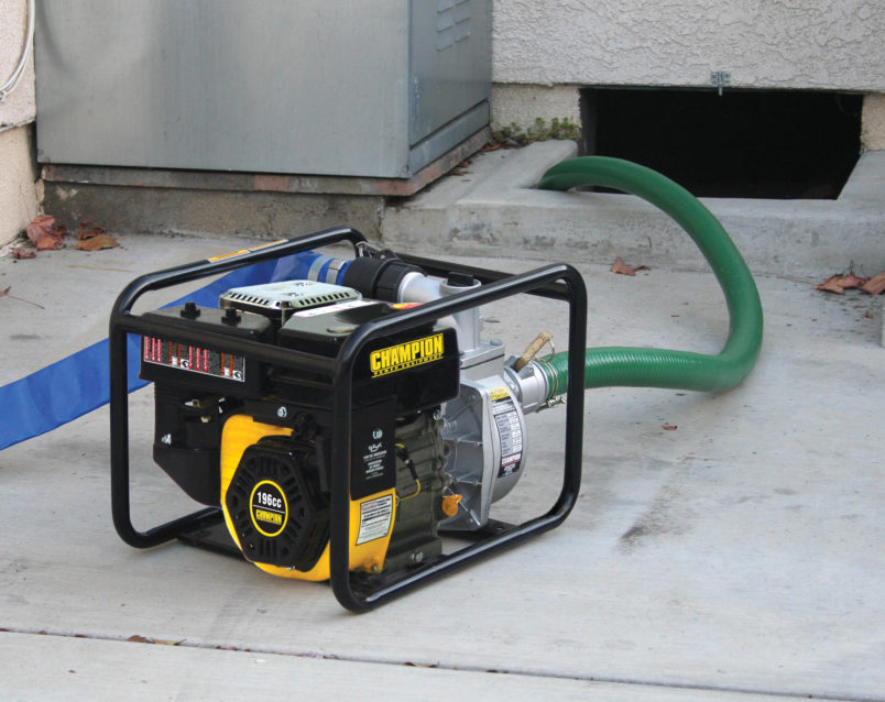 Trash pump hose shop kit