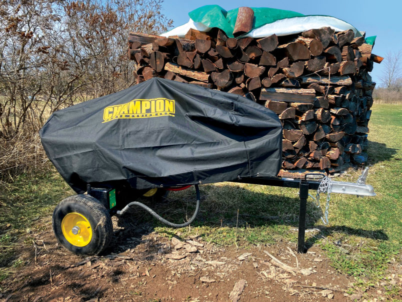 Building A Heavy-Duty Log Splitter, One Piece At A Time