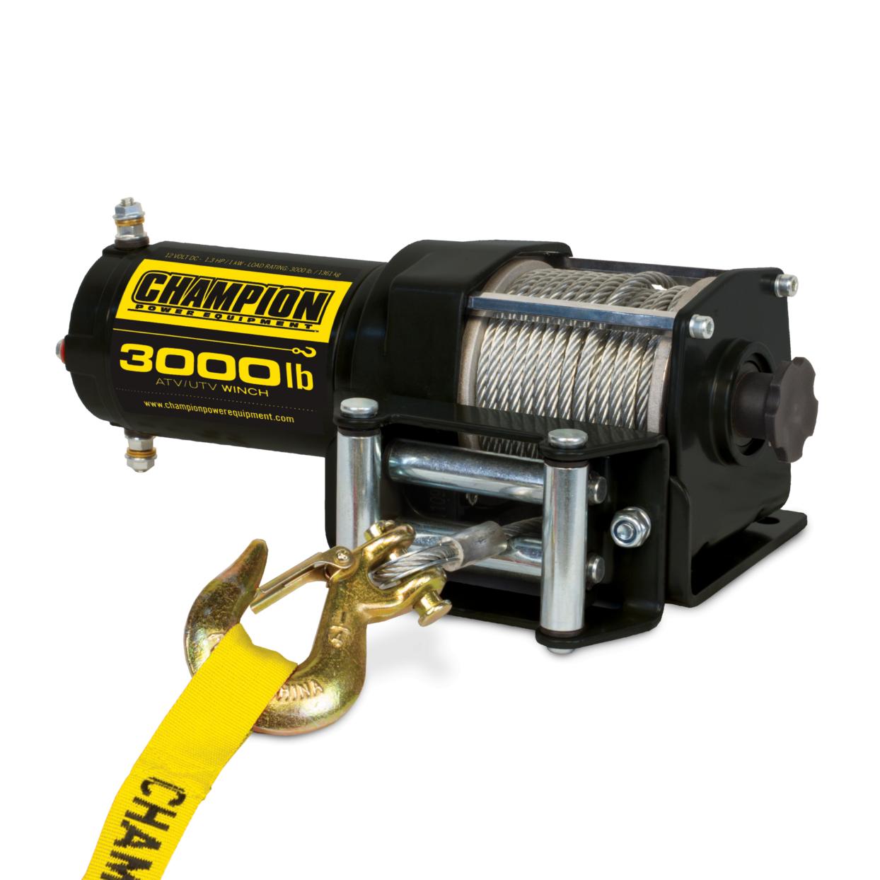 3000lb. Winch Kit Champion Power Equipment