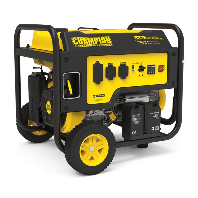 7500W Electric Start Generator Champion Power Equipment