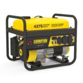 a yellow and black generator on a white background.