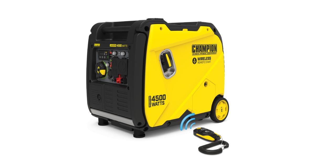 Max Watt 4500W Petrol Inverter Generator - Allcon