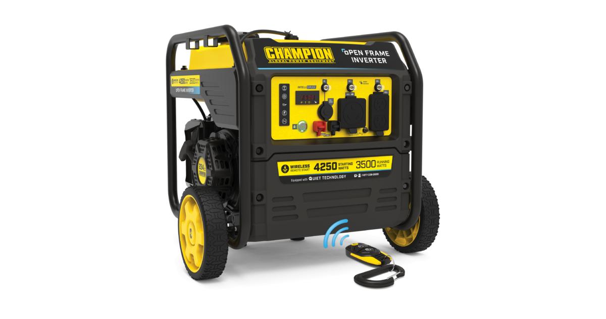 4250W Wireless Start Open Frame Inverter - 200953 - Champion
