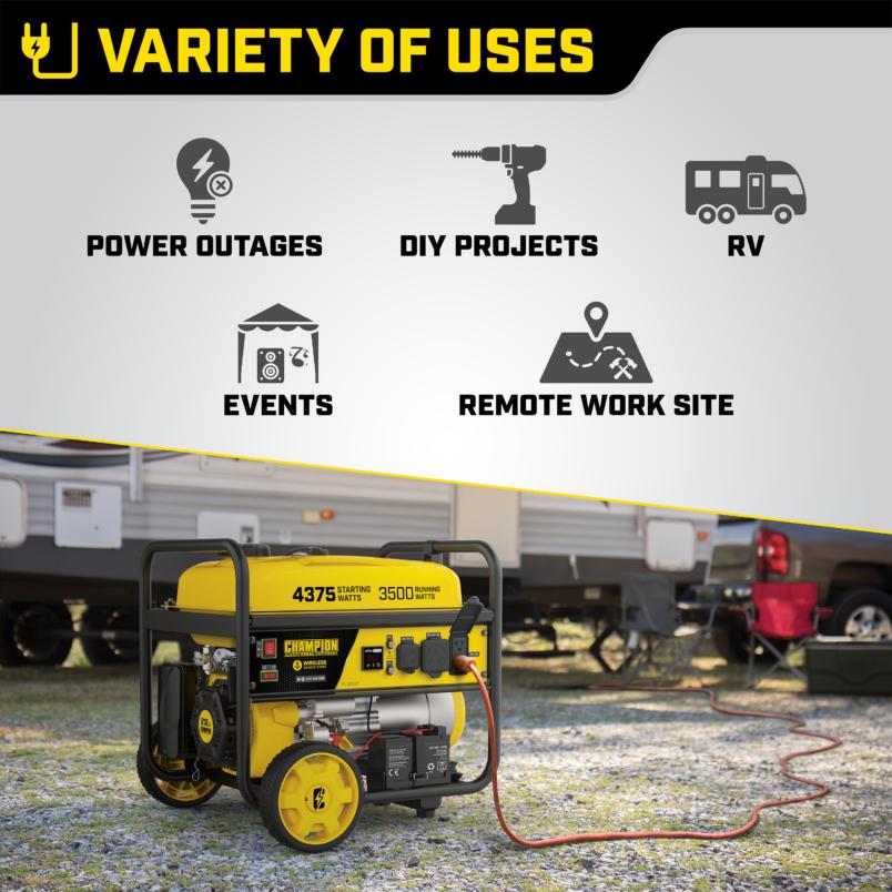 3500 Watt Wireless Start Generator Champion Power Equipment - Diy Auto Start Generator 3500 Watt Wireless Start Generator Champion Power Equipment - Diy Auto Start Generator