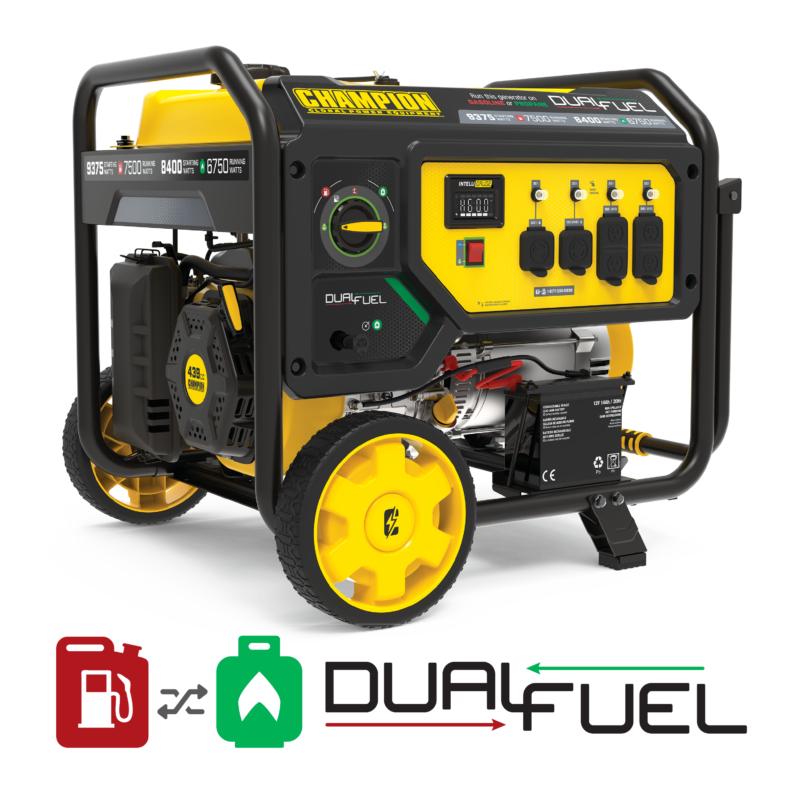 7500-Watt Dual Fuel Generator - Champion Power Equipment