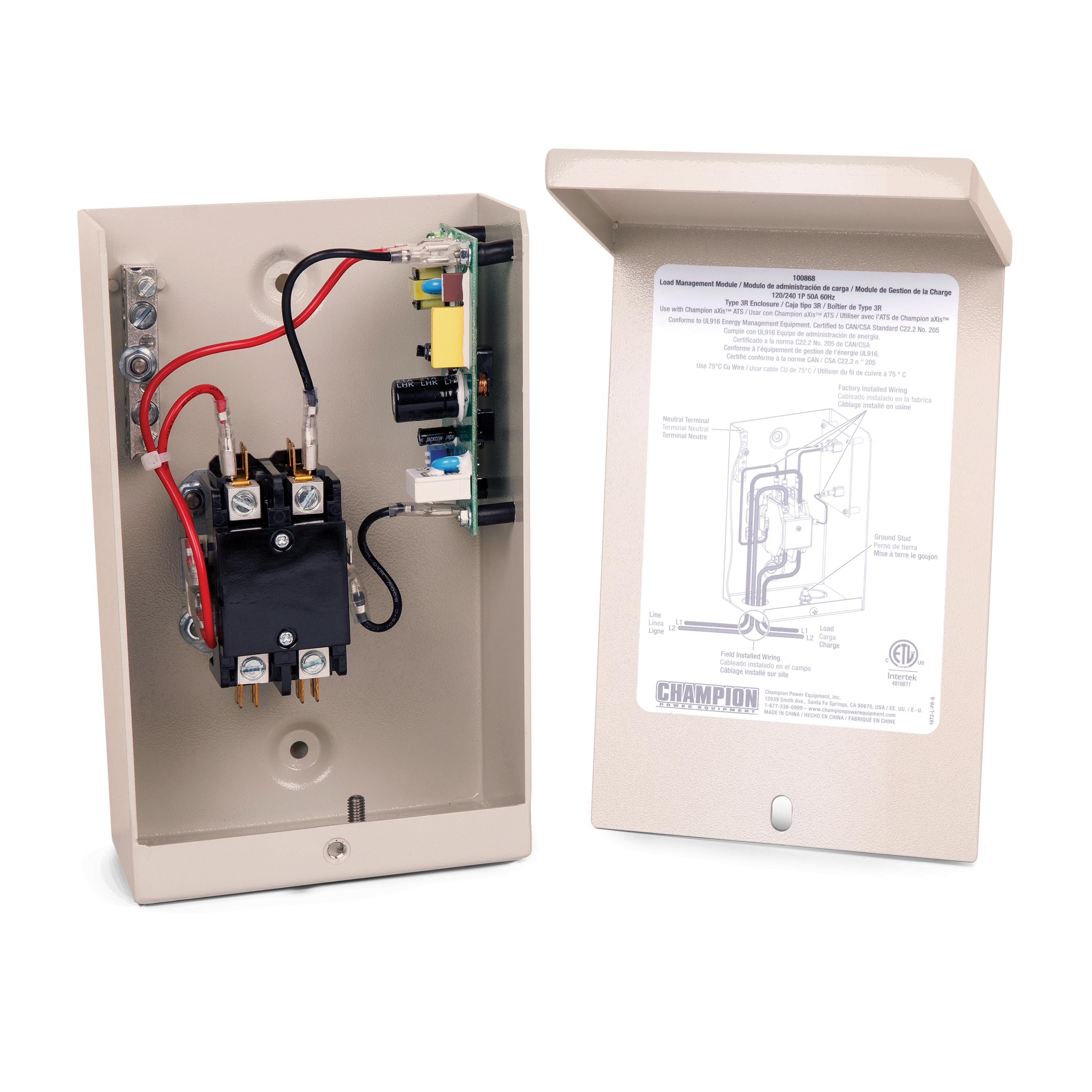 50A aXis Load Management Module – Champion Power Equipment