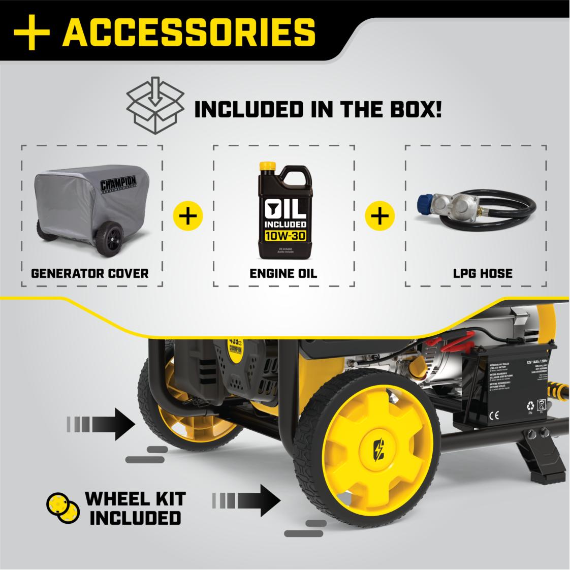 7500Watt Dual Fuel Generator Champion Power Equipment