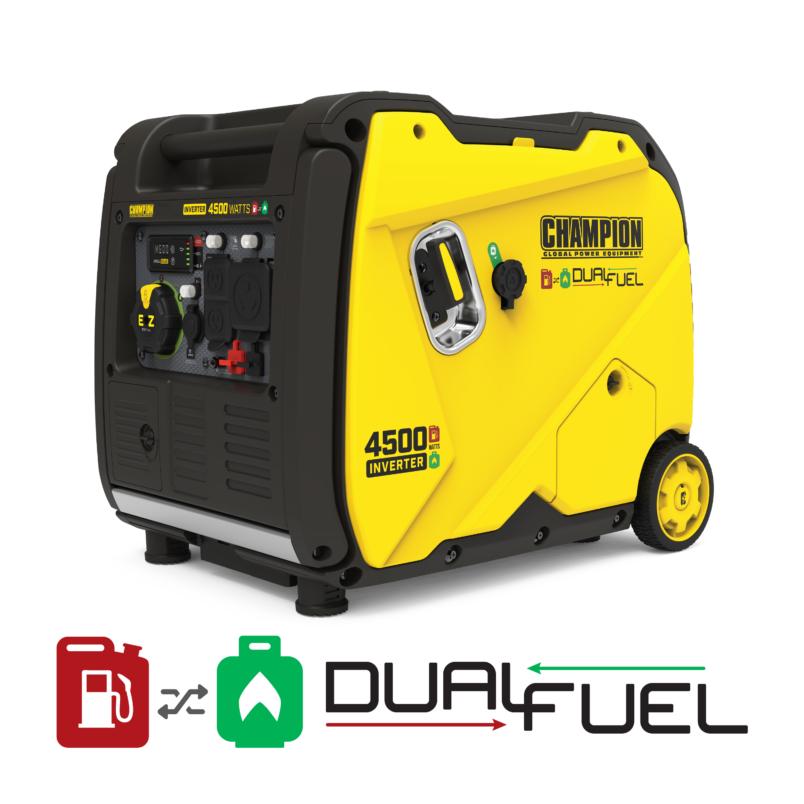 Doe voorzichtig ingewikkeld Voorwaardelijk 4500-Watt Dual Fuel Inverter - Champion Power Equipment