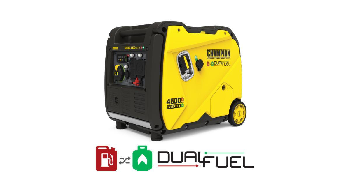 4500-Watt Dual Fuel Inverter - Champion Power Equipment