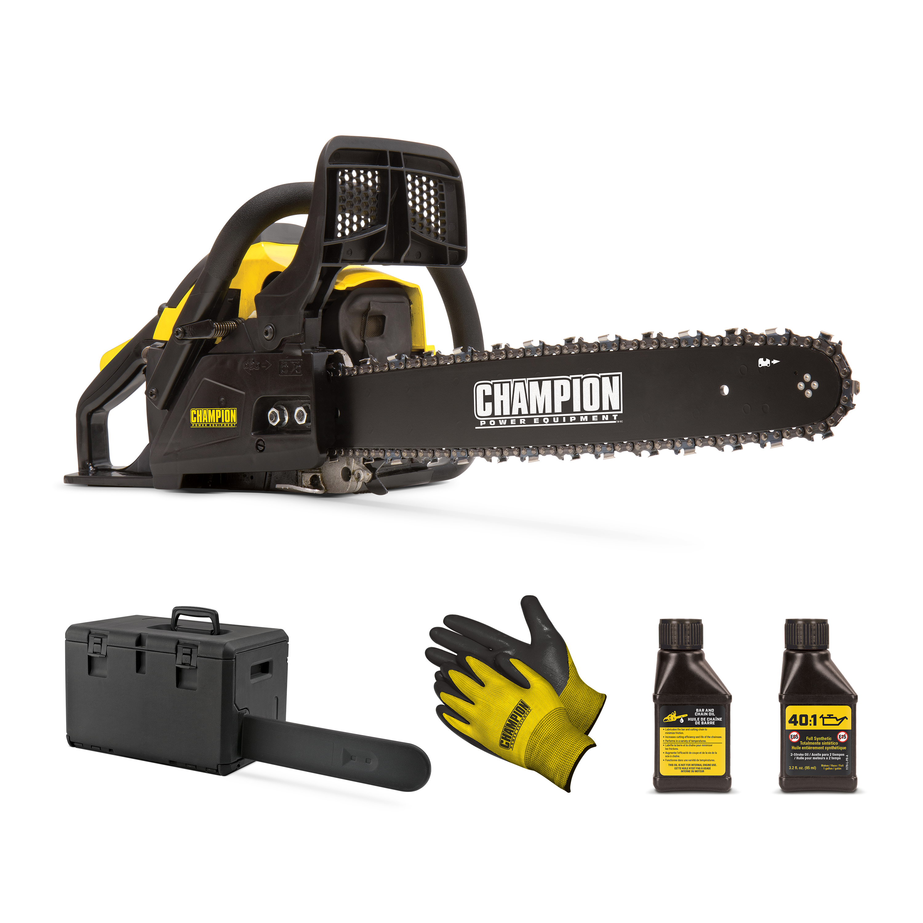 18-inch 40cc Chainsaw Kit - 100647 - Champion Power Equipment