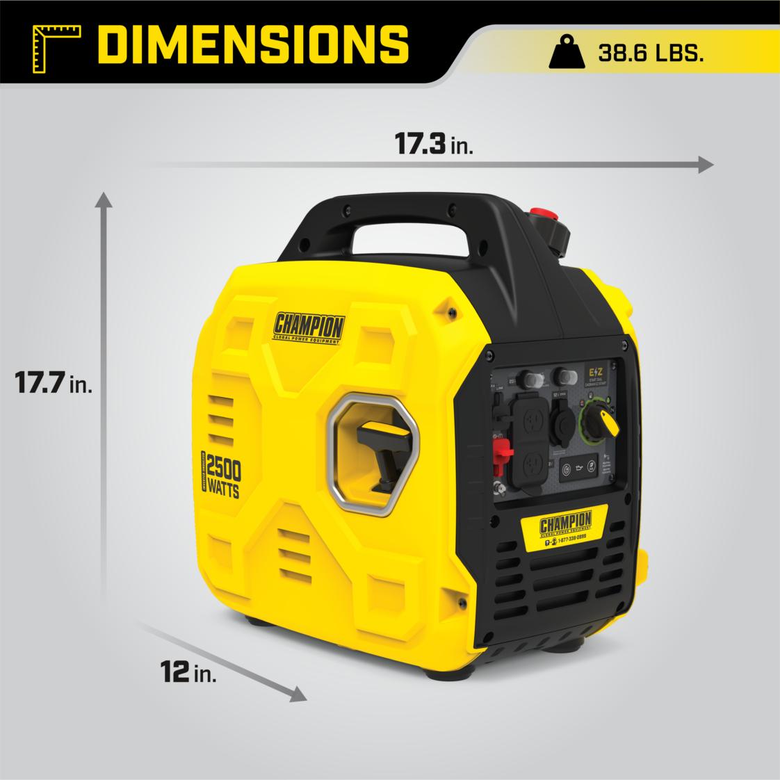 2500Watt Inverter Champion Power Equipment