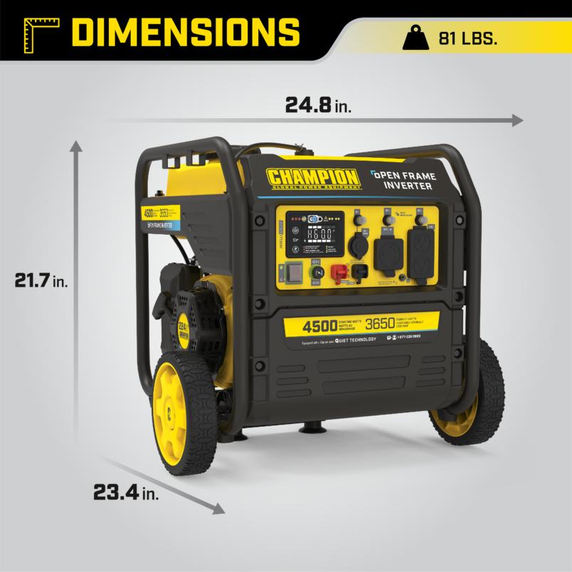 4500-Watt Open Frame Inverter - Champion Power Equipment