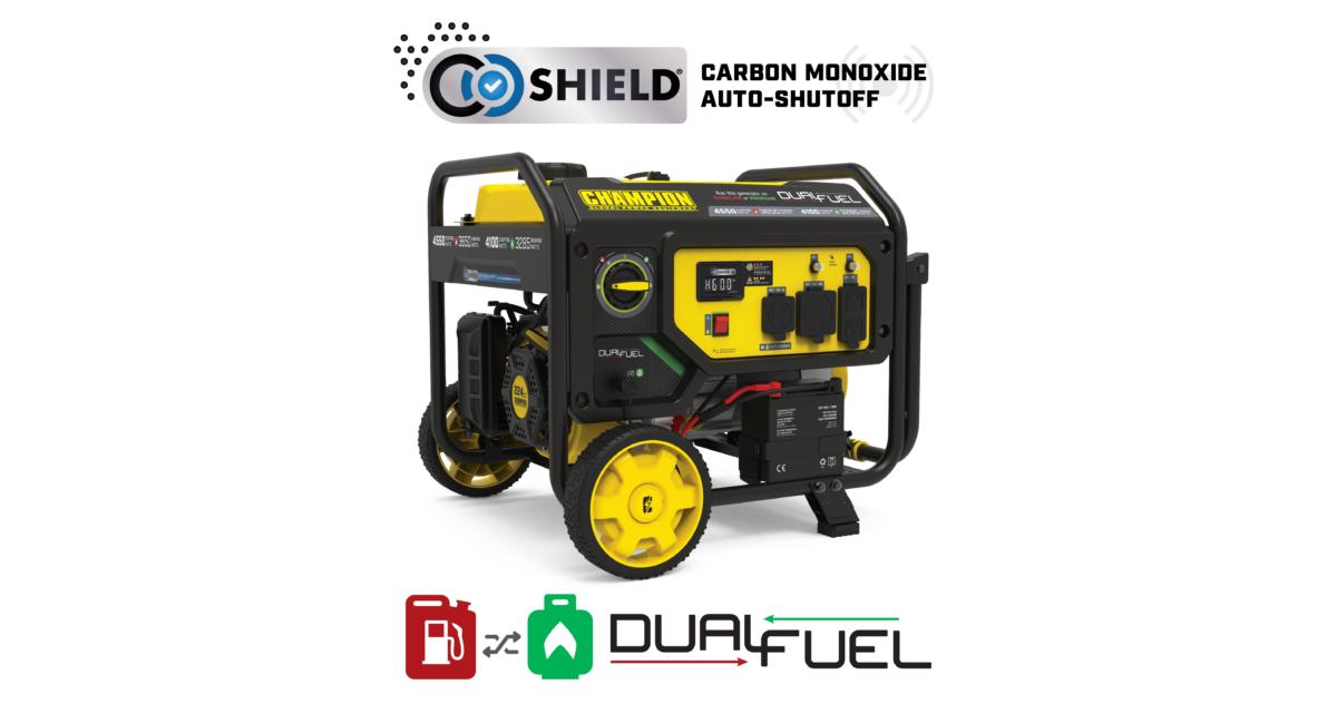 9012 2WAYアイロン 32mm CSC9012-G32W 3650W Electric Start Dual Fuel Generator with CO Shield