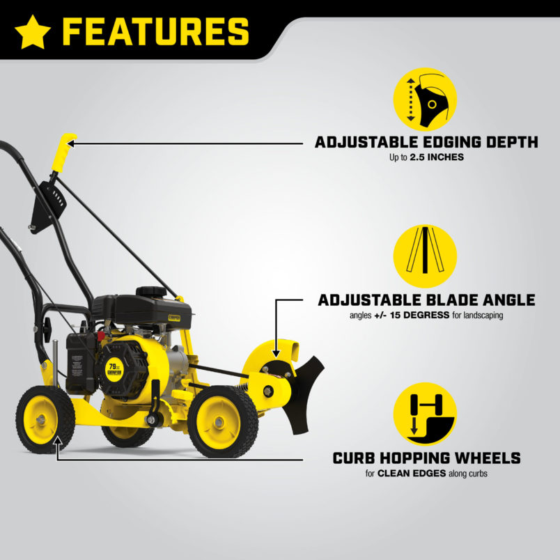 Heavy-Duty Edger Replacement Blade