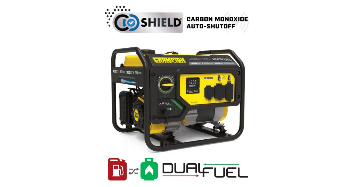 3500W Dual Fuel Generator - 201213 - Champion Power Equipment
