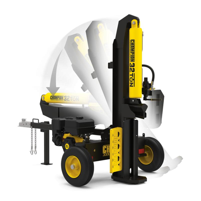 Log sales splitter rack
