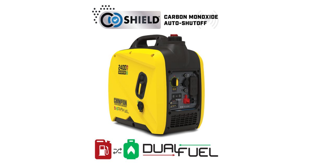 2400W Dual Fuel Inverter - 201271 - Champion Power Equipment