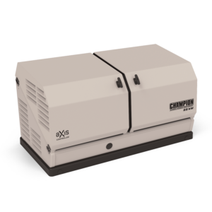 A portable generator on a white background.