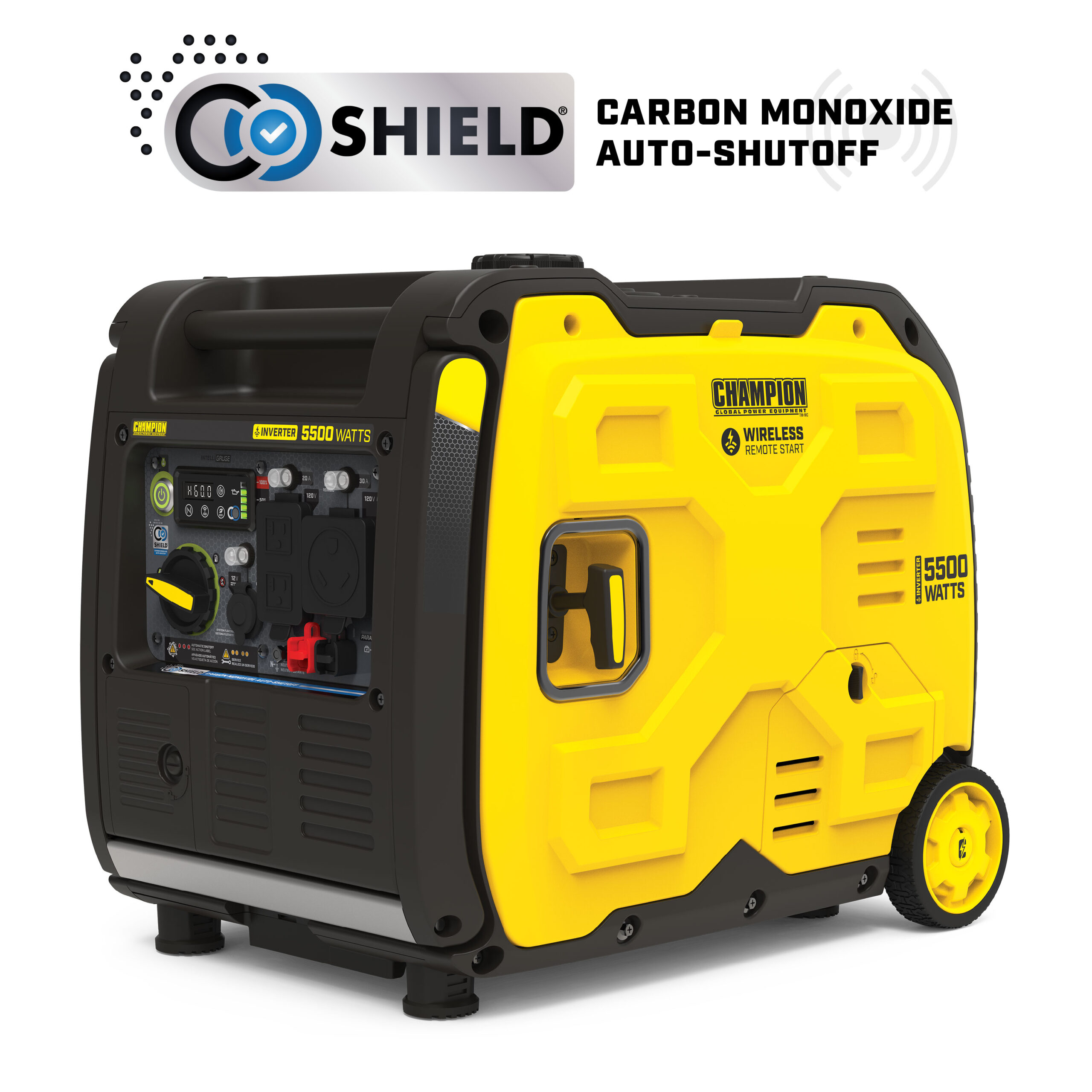 5500W Wireless Start Inverter with CO Shield® - 201470 - Champion