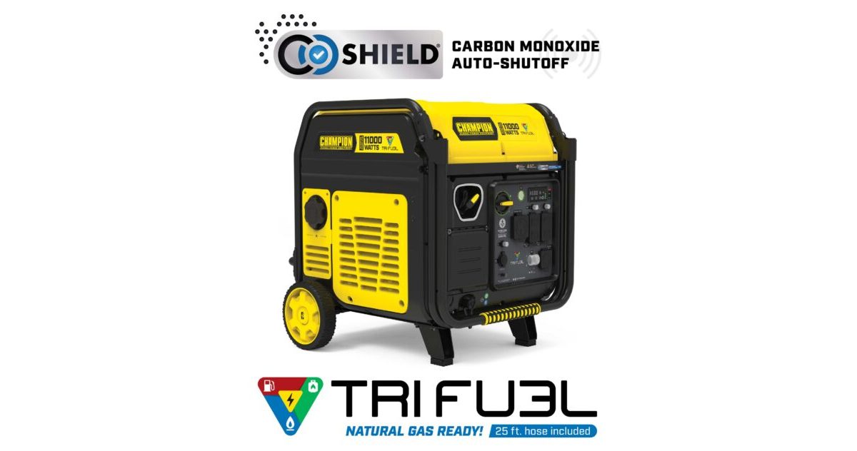 11,000W Wireless Start Tri Fuel Inverter - 201424 - Champion Power