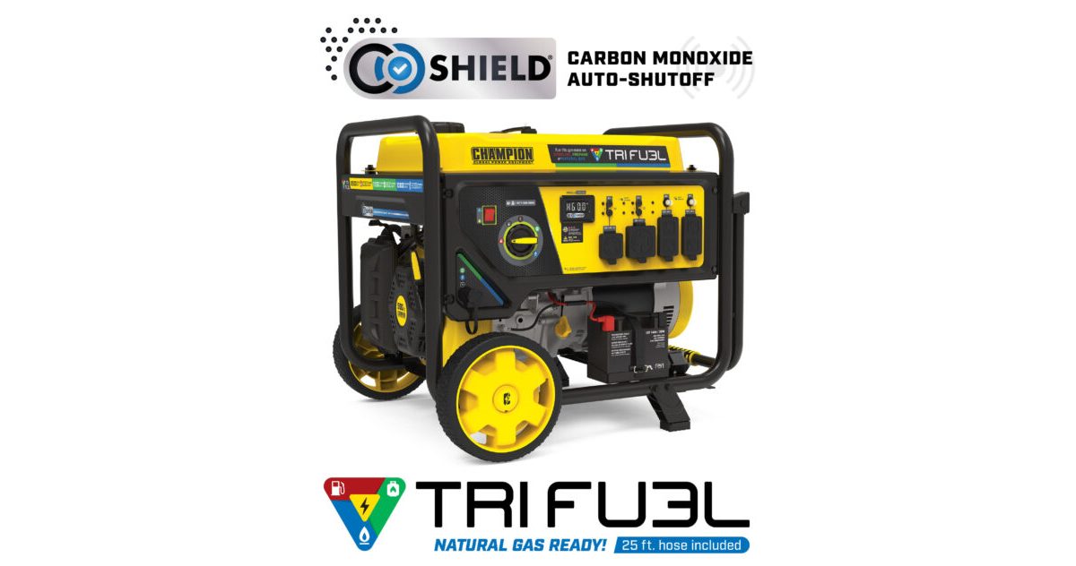 ♡♡ Champion 201438 12500W Tri Fuel Generator