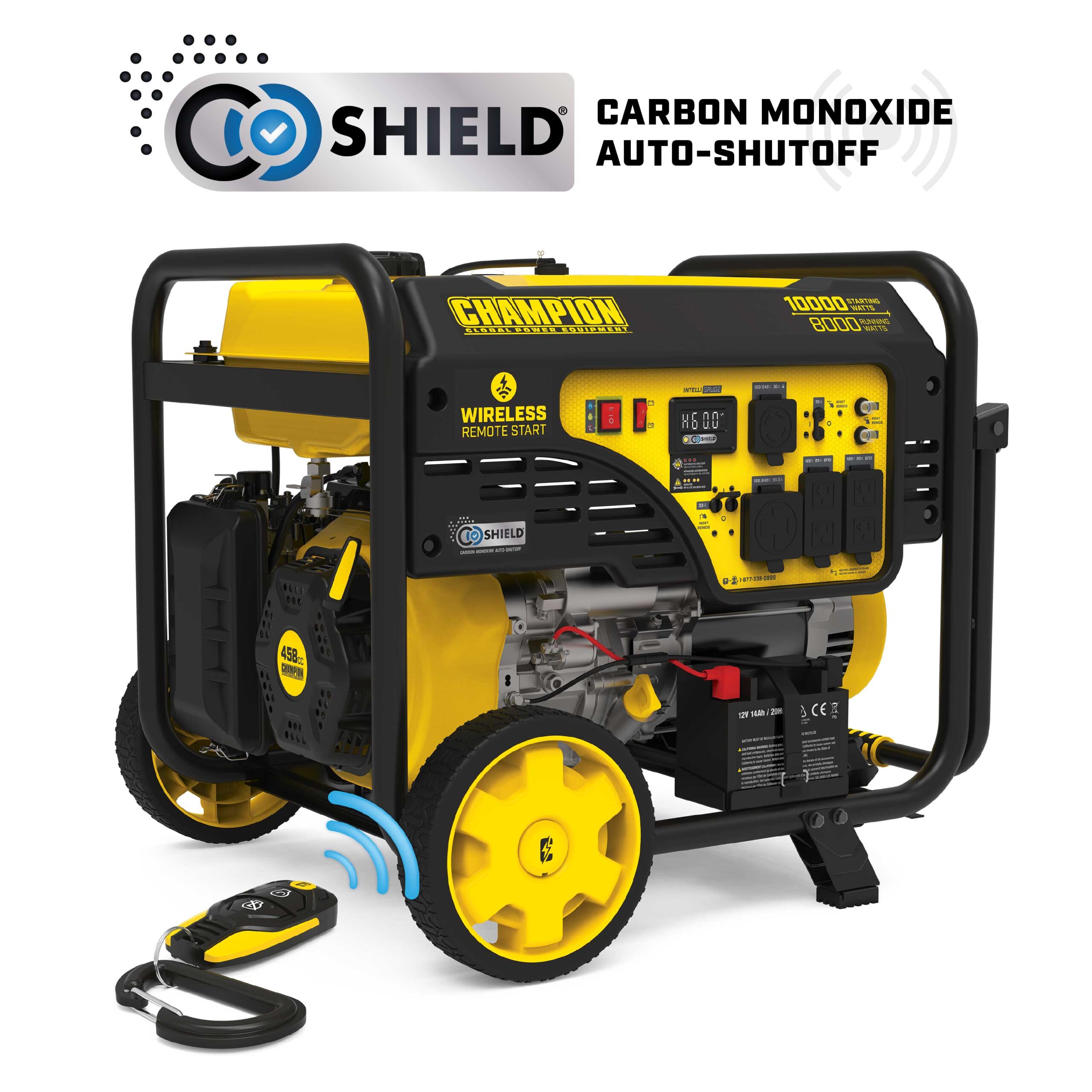 8000W Wireless Start Generator with CO Shield® - 201506 - Champion